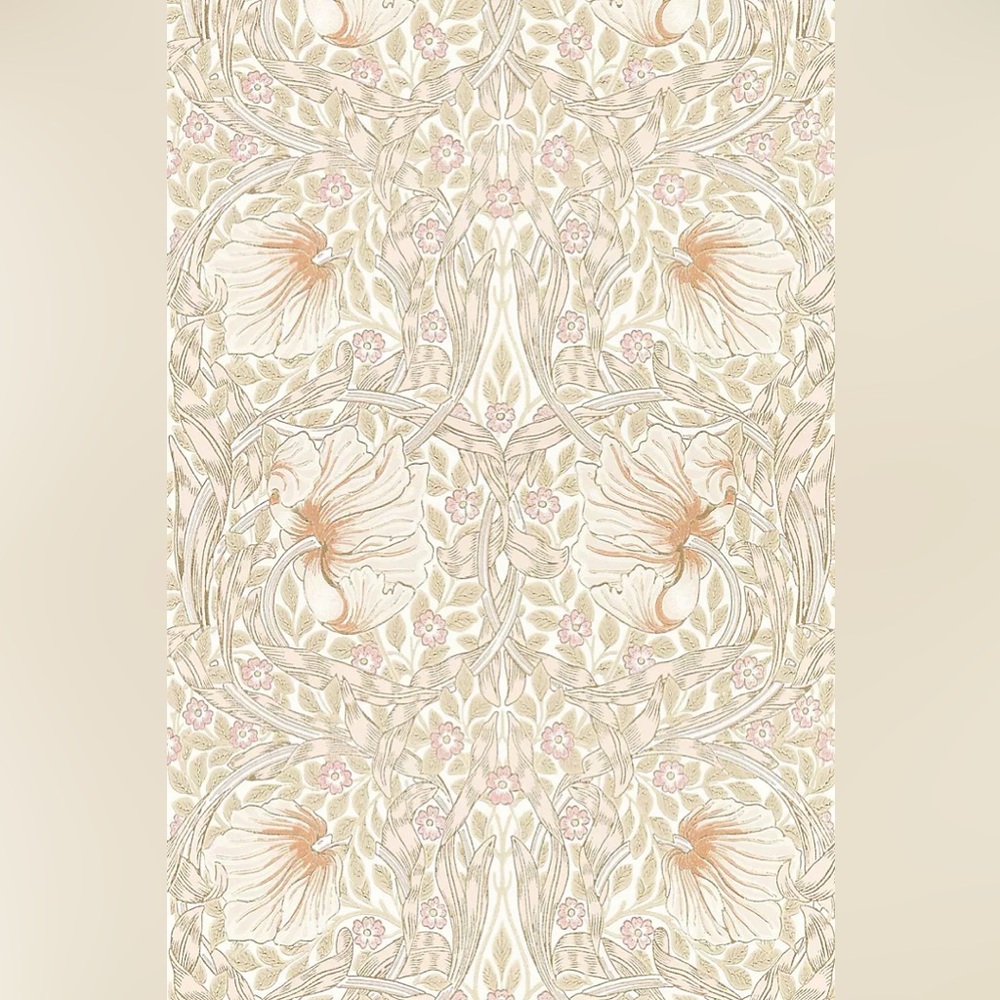 Anthropologie Home x Morris & Co. Pimpernel Floral Wallpaper Wall Art Mural - Picture 5 of 10